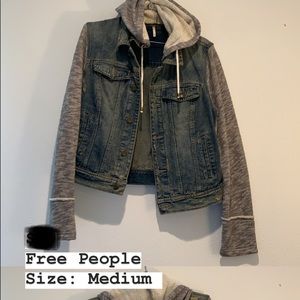 Free People Jean jacket